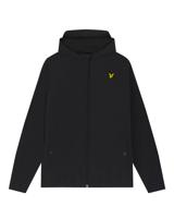 Lyle & Scott Zomerjas met capuchon - Jet zwart - thumbnail