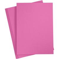 Creativ Company Gekleurd karton, a4, vel 210x297 mm, 180 gr, roze, 20 vel/ 1 doos