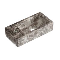Best Design Fontein Allure 36x18x9 cm Links Marmer Bruin