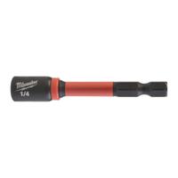 Milwaukee Nut Driver Mag ShW 1/4" x 65 mm - 1 pc Dop SHOCKWAVE™ magnetisch Hex 1/4 1/4" x 65mm - 4932492436