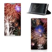 Sony Xperia L1 Hippe | Standcase | Vuurwerk