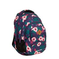 New Rebels ® BTS 4 schooltas met laptopvak flower print