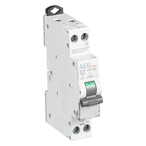 AEG installatieautomaat 1 polig+N B16A