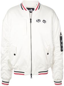 Haculla veste bomber à broderies - Blanc