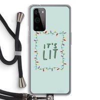 It's Lit: OnePlus 9 Pro Transparant Hoesje met koord