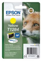 Epson Fox Singlepack Yellow T1284 DURABrite Ultra Ink - thumbnail