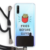 Fries before guys: Huawei P Smart Pro Transparant Hoesje met koord