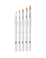 HEMA Schilderpenselen Met Ronde Punt - 5 Stuks