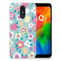 LG Q7 TPU Case Flower Power - thumbnail