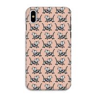 Zwarte poes: iPhone X Tough Case