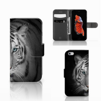 Apple iPhone 6 | 6s Telefoonhoesje met Pasjes Tijger - thumbnail
