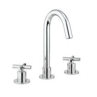 Crosswater MPRO Crosshead Wastafelkraan - 3gats - kruisgreep - chroom PRC135DNC Crosswater MPRO Crosshead Wastafelkraan - 3gats - kruisgreep - chroom PRC135DNC
