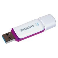 Philips FM64FD75B USB flash drive 64 GB USB Type-A 3.2 Gen 1 (3.1 Gen 1) Paars, Wit