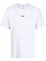 MSGM t-shirt à logo imprimé - Blanc