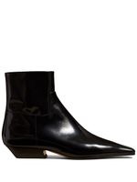 KHAITE bottines The Marfa en cuir - Noir