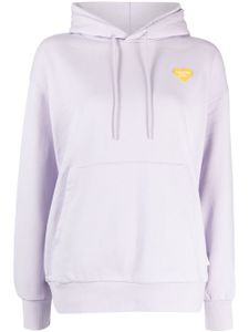 CHOCOOLATE hoodie en coton à logo imprimé - Violet