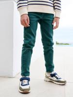 Gekleurde slim fit MorphologiK MEDIUM jongens smaragdgroen