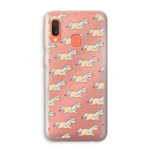 Ponys: Samsung Galaxy A20e Transparant Hoesje