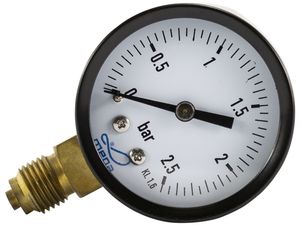 Manometer zandfilter drukmeter 0 - 2,5 bar (1/4")