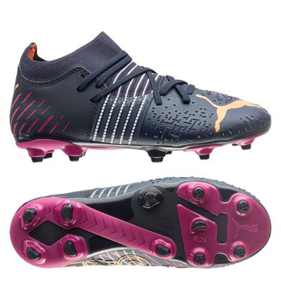 PUMA Future 3.2 FG/AG Flare - Blauw/Oranje/Roze Kinderen PUMA Future 3.2 FG/AG Flare - Blauw/Oranje/Roze Kinderen
