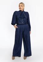 Yoek Pantalon Marlene DENIM | Blauw | Maat 58/60