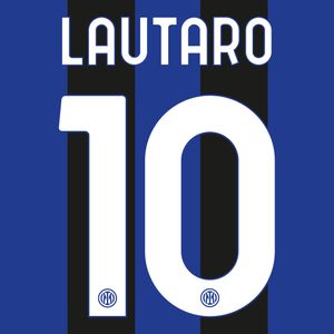 Lautaro 10 (Officiële Inter Milan Bedrukking 2023-2024)