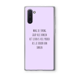Sprong: Samsung Galaxy Note 10 Transparant Hoesje