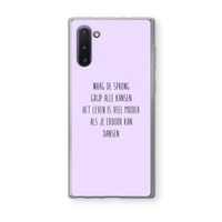 Sprong: Samsung Galaxy Note 10 Transparant Hoesje