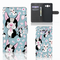 Samsung Galaxy J7 2016 Telefoonhoesje met Pasjes Hondjes - thumbnail