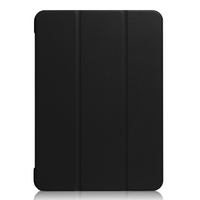 Shop4 - iPad 9.7 (2018) Hoes - Smart Book Case Zwart - thumbnail