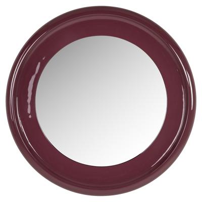Richmond Ronde Spiegel 'Eabel' 90cm, kleur Burgundy