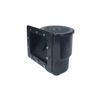 Aquaforte Wandskimmer Klein standaard (folie / prefab wand) ZWART