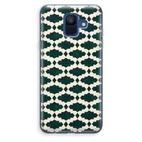 Moroccan tiles: Samsung Galaxy A6 (2018) Transparant Hoesje