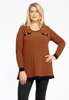 Yoek Tuniek Flare KARINA | Oranje | Maat 50/52