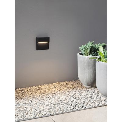 Lyora Vierkante wandlampNectar design antraciet - 9030840