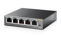 TP-Link TL-SG105E Managed L2 Gigabit Ethernet (10/100/1000) Zwart - thumbnail