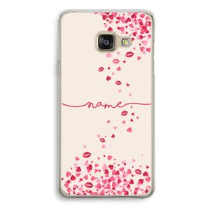 Hartjes en kusjes: Samsung A3 (2017) Transparant Hoesje