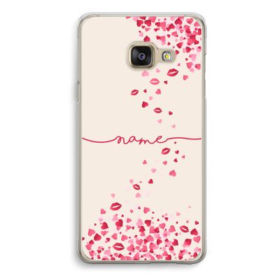 Hartjes en kusjes: Samsung A3 (2017) Transparant Hoesje