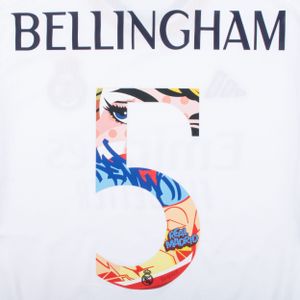 Bellingham 5 (Officiële Real Madrid Pre-Season Bedrukking 2023-2024)