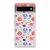 Bloemetjes: Google Pixel 6 Transparant Hoesje