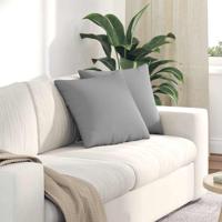 Sofa Kussens Grijs Stof Sofa Kussens Grijs Stof