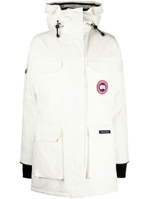 Canada Goose doudoune à patch logo - Blanc