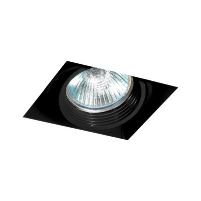 Led Spot zwart verstelbaar IP23 143x143x123mm FALCON Trimless Faro