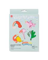 HEMA Gevormde waskrijtjes fantasie - 6 stuks