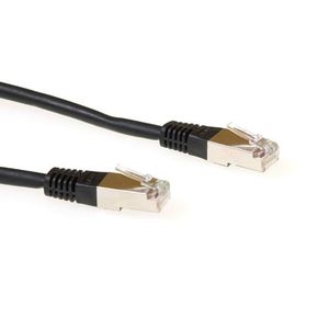 ACT IB7900 F/UTP CAT5E Patchkabel Zwart - 50 cm