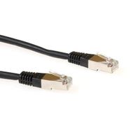 ACT IB7900 F/UTP CAT5E Patchkabel Zwart - 50 cm