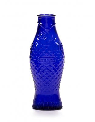 SERAX - Fish&Fish - Karaf kobaltblauw 1,00l h29cm