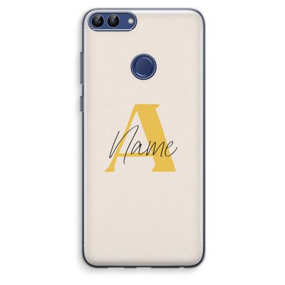 Amber Script: Huawei P Smart (2018) Transparant Hoesje