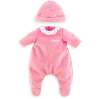 Roze pyjama en muts - COROLLE - Kleding - Voor 30 cm pop - Vanaf 18 maanden