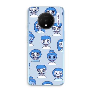 Gezichtjes: OnePlus 7T Transparant Hoesje